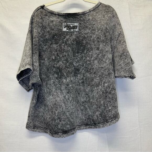 Vintage No Limits Extreme Sports Gear Distressed Black Sweatshirt Size M - Picture 2 of 8